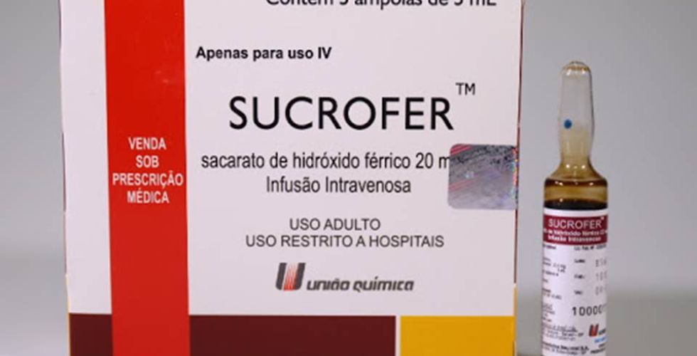 Anvisa determina recolhimento de medicamento indicado para reposição de ferro